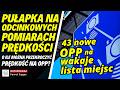 Pułapka na odcinkowych pomiarach prędkości.
