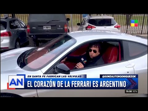 ? El corazón de la Ferrari es argentino: en Santa Fe fabrican las válvulas