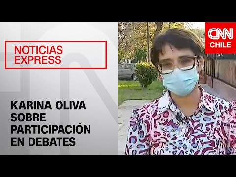 Oliva niega haberse restado de participar en debates: “He visto más a Claudio Orrego que a mi hija”