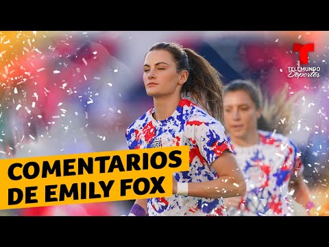 Emily Fox da un reconocimiento especial a sus fanáticos | Telemundo Deportes
