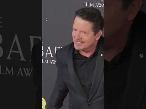 Michael J. Fox presents award at BAFTAs, receives standing ovation #Shorts