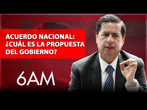 Estos son los puntos que propone el Gobierno para el Acuerdo Nacional | 6AM Caracol Radio