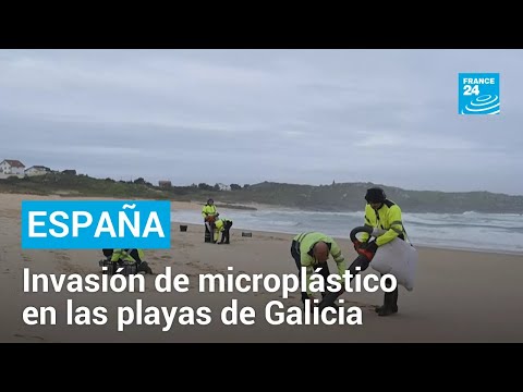 España: las playas de Galicia están infestadas de microperlas de plástico