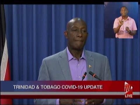 Prime Minister Dr. Keith Rowley's Media Conference On COVID-19 - Saturday August 29th 2020