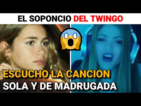 Clara Chía ESCUCHO la CANCION de SHAKIRA sola y de MADRUGADA el SOPONCIO del Twingo