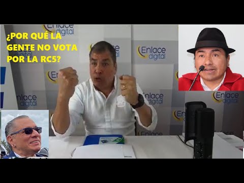 Por qué la RC5 perdió las elecciones y pasará lo mismo en el 2025 Por la terquedad de Correa e Iza