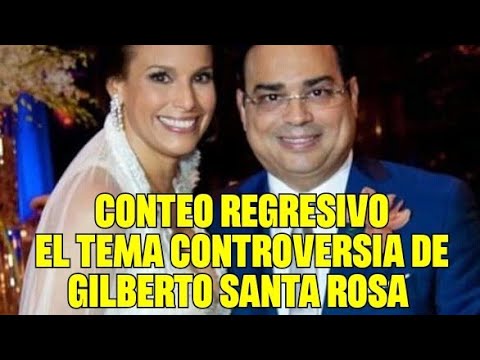 Gilberto Santa Rosa la canción que terminó su matrimonio  Conteo Regresivo Significado de la Canción