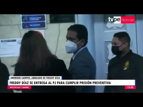 Noticias Tarde | Emerson Campos, abogado de Freddy Díaz, - 20/02/2023