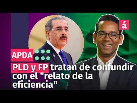 Jhonatan Liriano: PLD y FP tratan de confundir con el relato de la eficiencia