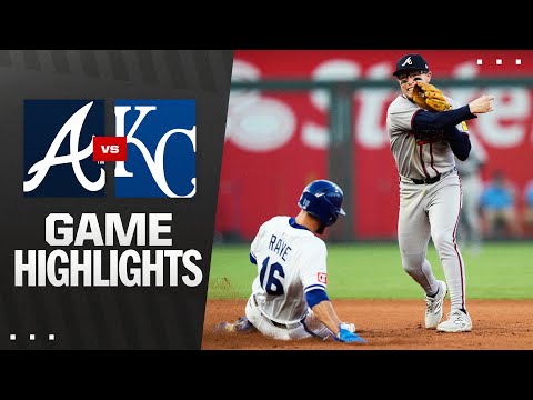 Braves vs. Royals Game Highlights (7/29/25) | MLB Highlights