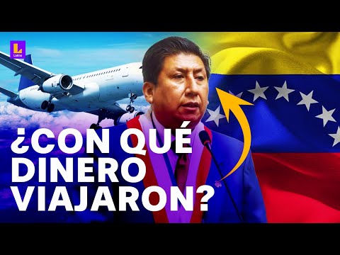 ¿Con qué dinero viajaron los congresistas de Perú Libre a Venezuela en elecciones presidenciales?