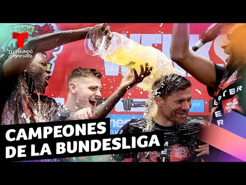 Bayer Leverkusen gana su primera Bundesliga en la historia de la mano de Xabi Alonso