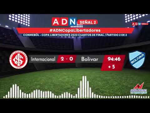 Internacional vs Bolívar, Copa Libertadores 1/4 duelo de vuelta