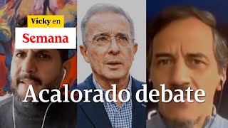 Por investigación a Álvaro Uribe, Miguel del Río y Rafael Nieto chocan en fuerte debate | Vicky