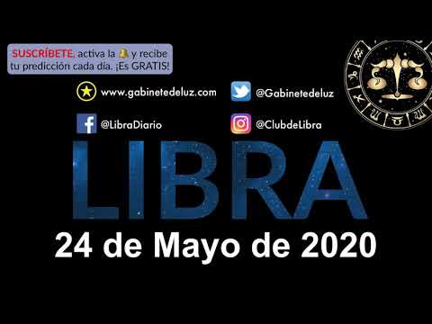 Horóscopo Diario - Libra - 24 de Mayo de 2020