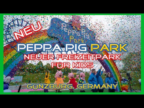 1. Peppa Pig Park Neuer Freizeitpark für Kinder alle Kinderbahnen Spielplätze und Infos Neu 2024