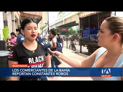 La inseguridad no da tregua a comerciantes y ciudadanos en la Bahía de Guayaquil