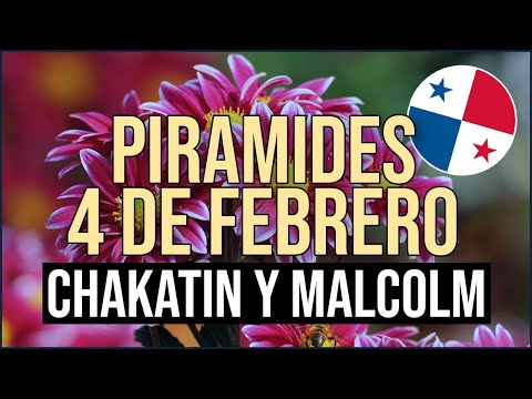 Pirámide Lotería de Panamá Domingo 4 de Febrero 2024  - Pirámide de Chakatin y Malcolm Ramos