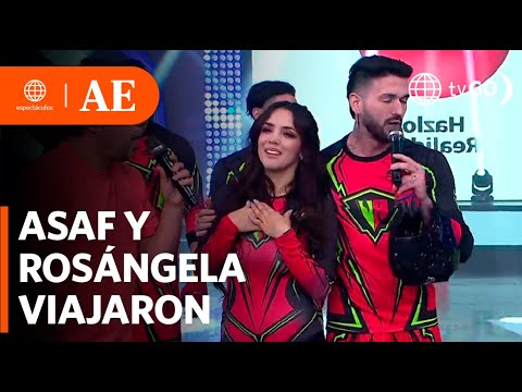 ¿Rósangela Espinoza pasó el fin de semana con Asaf Torres? | América Espectáculos (HOY)