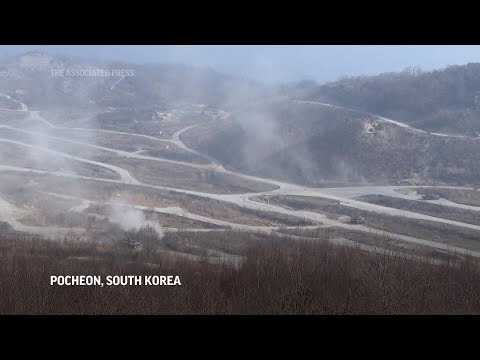 South Korea and US militaries conduct annual combined live-fire exercises