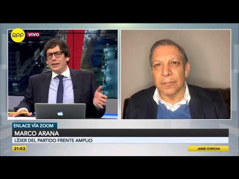Marco Arana: “Tenemos la expectativa de tener el primer presidente ecologista del país”