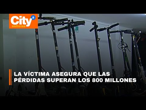 Detalles del millonario hurto de 100 patinetas eléctricas | CityTv