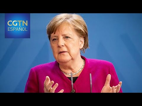 Merkel defiende las medidas de confinamiento de Alemania