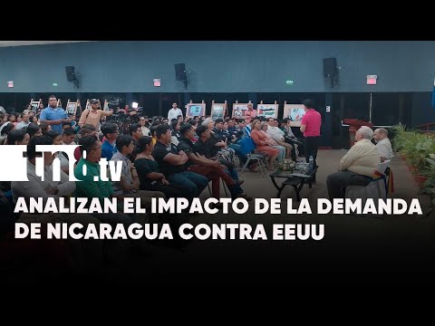 UNAN-Managua acoge conferencia sobre demanda histórica de Nicaragua contra EEUU