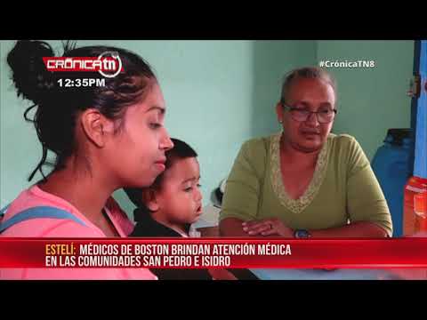 Médicos de Boston brindan atención sanitaria en comunidades de Estelí - Nicaragua