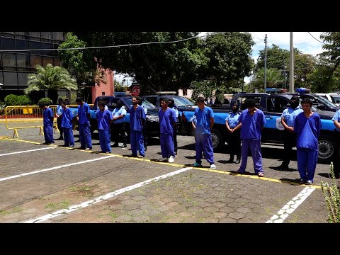 Tras las rejas 29 presuntos delincuentes capturados en Nicaragua