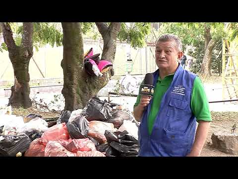 Habitantes Santa Lucía piden contenedores de basuras - Telemedellín
