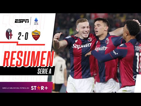 ¡EL ROSSOBLÚ FUE MÁS QUE LA LOBA Y SE QUEDÓ CON UN TRIUNFAZO! | Bologna 2-0 Roma | RESUMEN