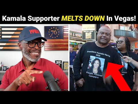 Kamala Supporter MELTS DOWN Over Her Pitiful Track Record! @jamesklug