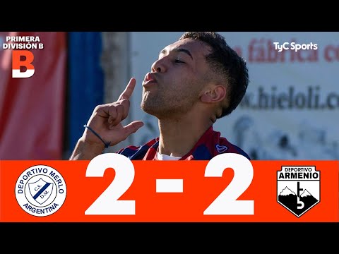 Deportivo Merlo 2-2 Deportivo Armenio | Primera División B | Fecha 2 (Clausura)