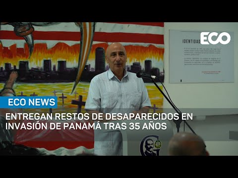 7 familias recibirán restos de desaparecidos durante la invasión 35 años después | #EcoNews