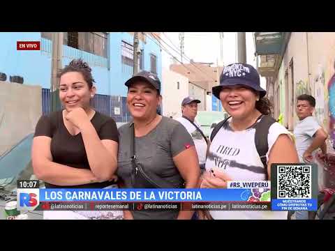 Música, risas y chapuzones en los carnavales de La Victoria