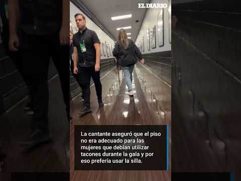 Thalía no caminó durante los Latin AMAs 2024 I El Diario
