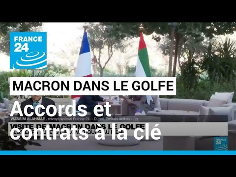 Emmanuel Macron dans le Golfe : opération contrats et accords commerciaux • FRANCE 24