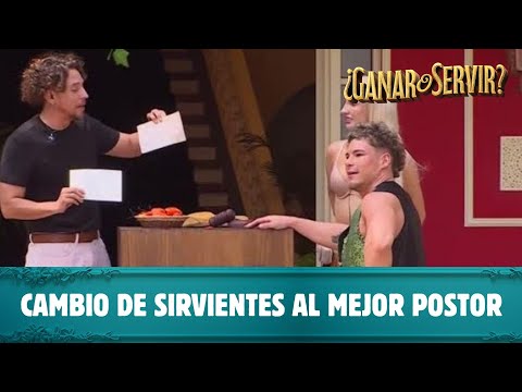 Cambio de sirvientes al mejor postor | ¿Ganar o Servir? | Canal 13