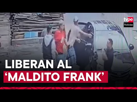 ‘Maldito Frank’: liberan a presunto asesino de empresario que intentó escapar de sus secuestradores