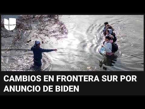 ¿Qué cambiará en la frontera entre México y EEUU tras el anuncio de Biden?