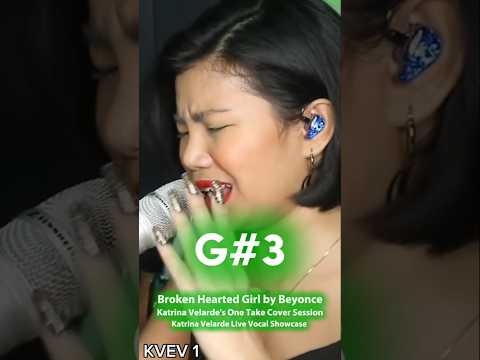 Katrina Velarde Slays Beyonce's Broken Hearted Girl (One Take!) #vocalshowcase #katrinavelarde