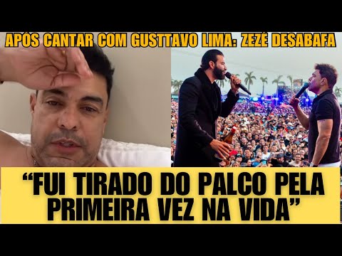 Zezé di Camargo pediu DESCULPAS após CANTAR com Gusttavo Lima e DESABAFOU “Fui tirado do palco”