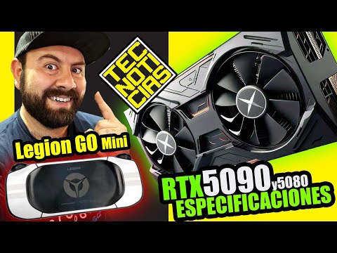 RTX5090 con 32GB GDDR7!! Laptop con RTX4090 de ESCRITORIO! Legion GO Mini! - TECNOTICIAS