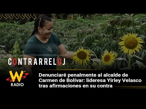 Denunciaré penalmente al alcalde de Carmen de Bolívar: lideresa Yirley Velasco