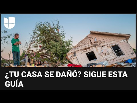 Qué hacer si tu casa resultó dañada o destruida por un desastre natural