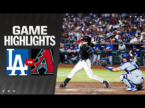 Dodgers vs. D-backs Game Highlights (9/1/24) | MLB Highlights