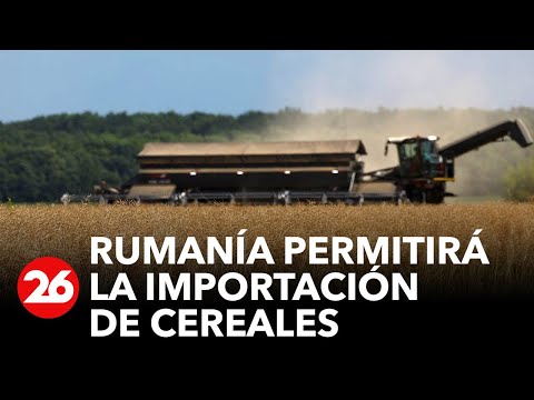 Rumanía permitirá la importación de cereales de Ucrania mediante un sistema de licencias