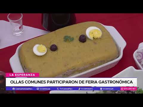 Ollas comunes participaron de feria gastronómica