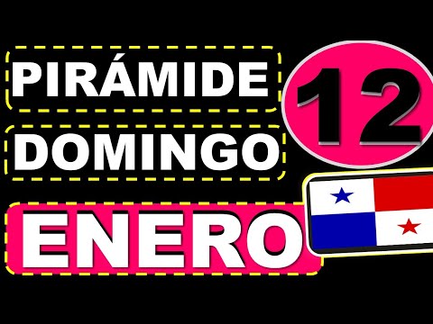 Pirámide de la Lotería de Panamá para Domingo 12 de Enero 2025 Decenas Suerte Sorteo Dominical Hoy